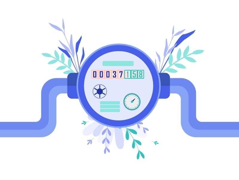 Relevé compteur d'eau : index, date, facture